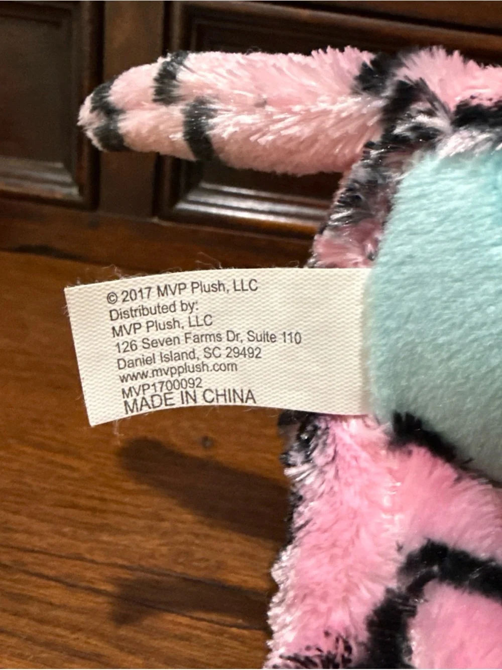 Winkeez “Tori The Pink Tiger” Multicolor Plush Toy 🔥RARE🔥Collectibles 2017